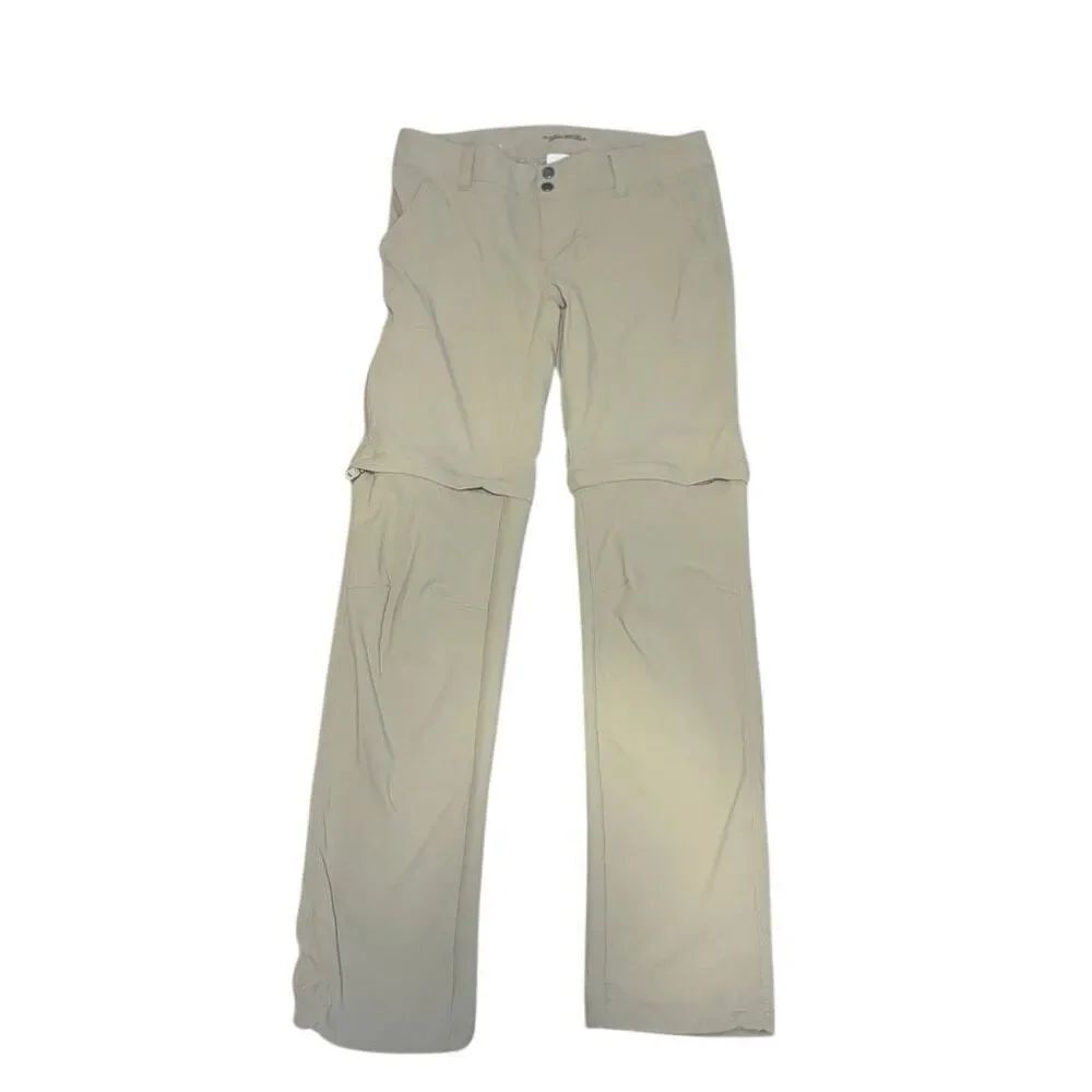 Columbia Convertible Hiking Pants. Khaki. Sz. 8. Great Condition!